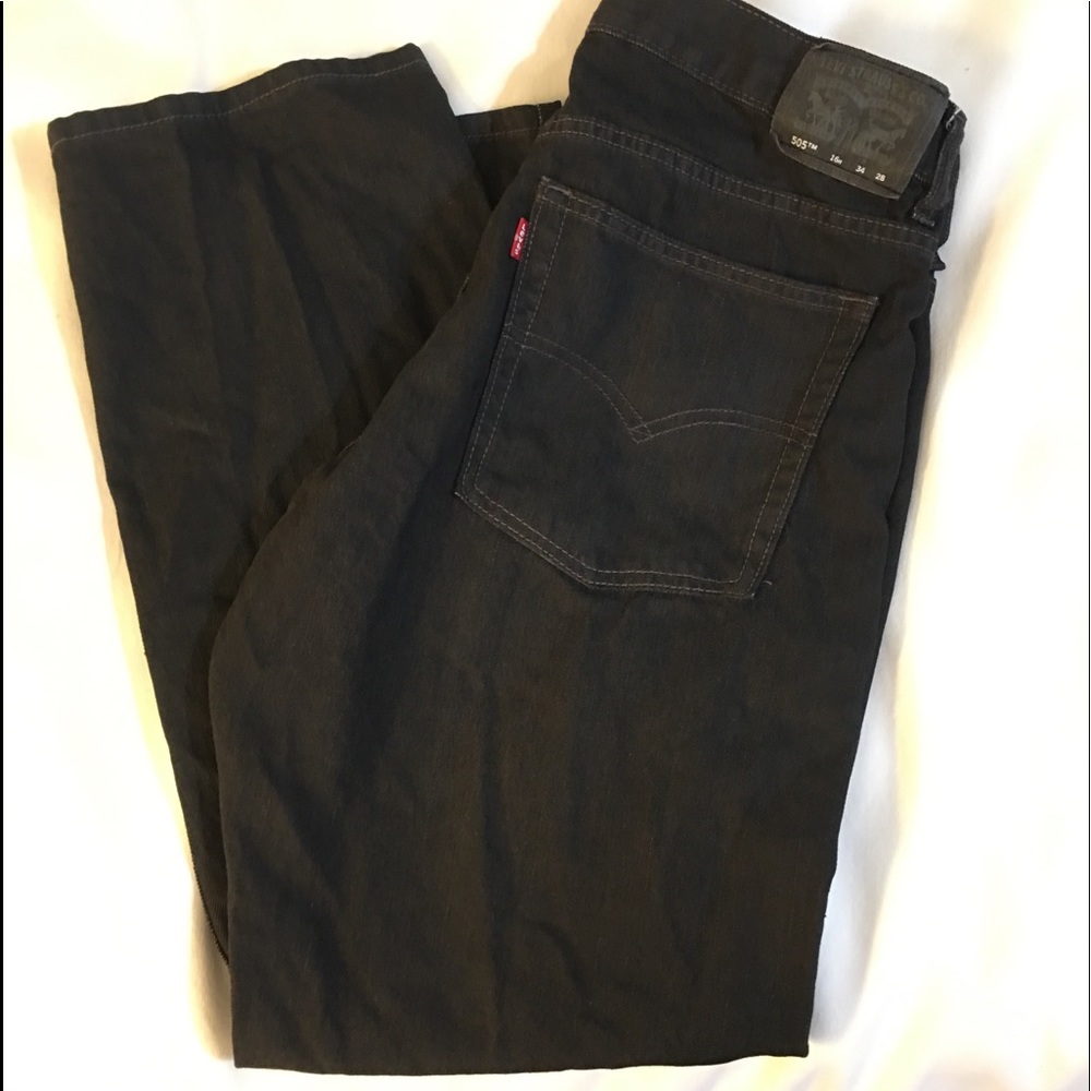 Boys 505 regular fit Levi’s husky jeans